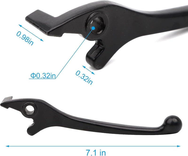 Minho Mini Bike Black Right Disc Brake Lever for 50CC-125CC Chinese Pit Dirt Bike Motorcycle Scooter Bicycle Parts - Image 3